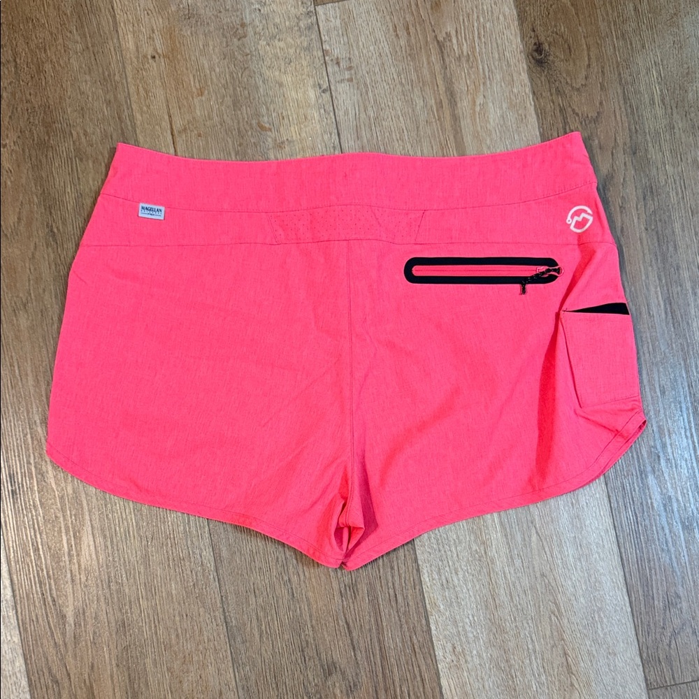 Magellan Outdoors Coral Pink Athletic Shorts - Picture 3 of 3